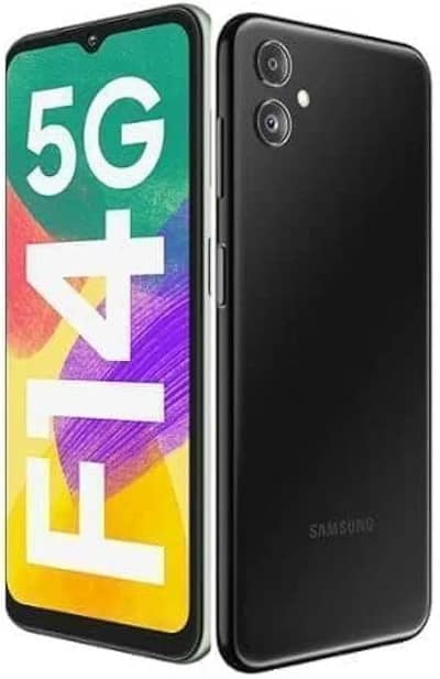 The Samsung F14 5G (OMG Black, 6GB RAM, 128GB Storage)