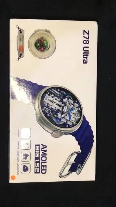 Z78 ultra smart watch good condition