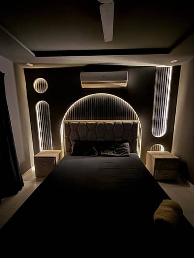 Daily basis 1bed ROM full furnished apartments safe and scour 100%coupe allow