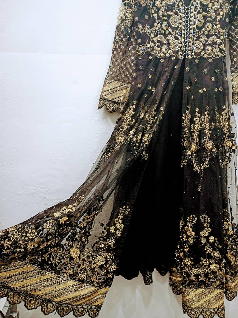 womens low heel gold dress shoes Baltic Born Womens Destiny Sequin Maxi Dress | Black + Gold