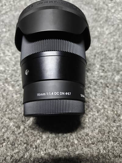 sigma 16mm 1.4 Brand New