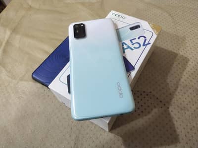 Oppo A52 4/128GB Complete Box 10/10 Condition For Sale 0300,7342115