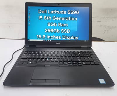 Dell Latitude 5590 | Core i5 8th Gen | 8GB RAM | 256GB SSD | Full HD