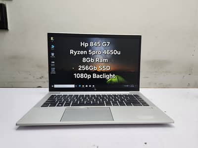HP EliteBook 845 G7 | Ryzen 5 PRO 4650U | 8GB 3200MHz | 256GB SSD