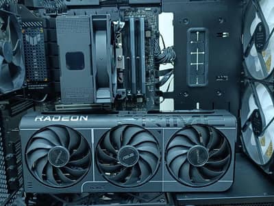 Ryzen 5 9600x Rx 9060 xt 16gb Asus prime premium high end build