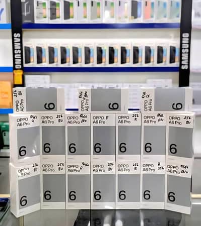 Oppo A6 Box Pack/ A6 Pro/ A6x / A5 / A5i / Reno 12F / 14F / Reno 14 5G