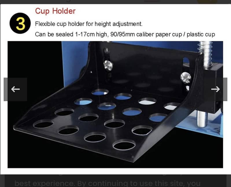 Cup parking machine 1