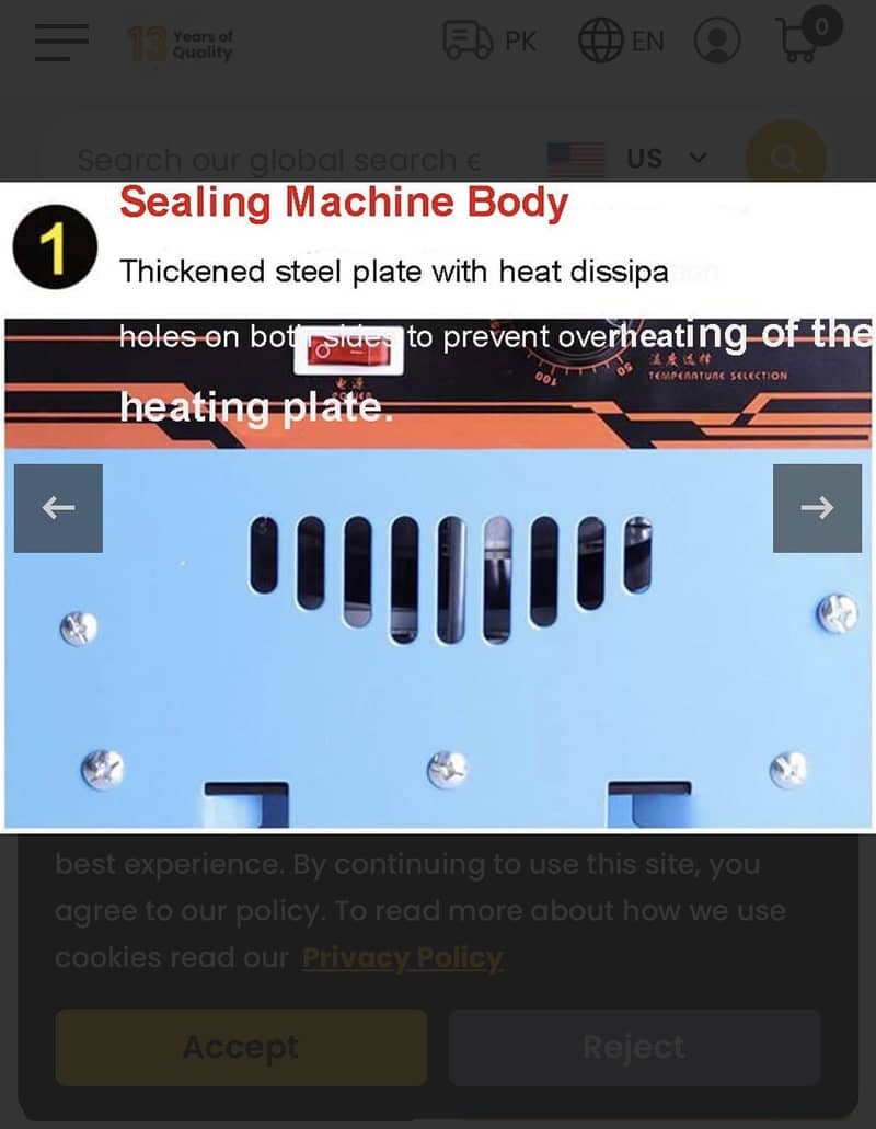 Cup parking machine 3