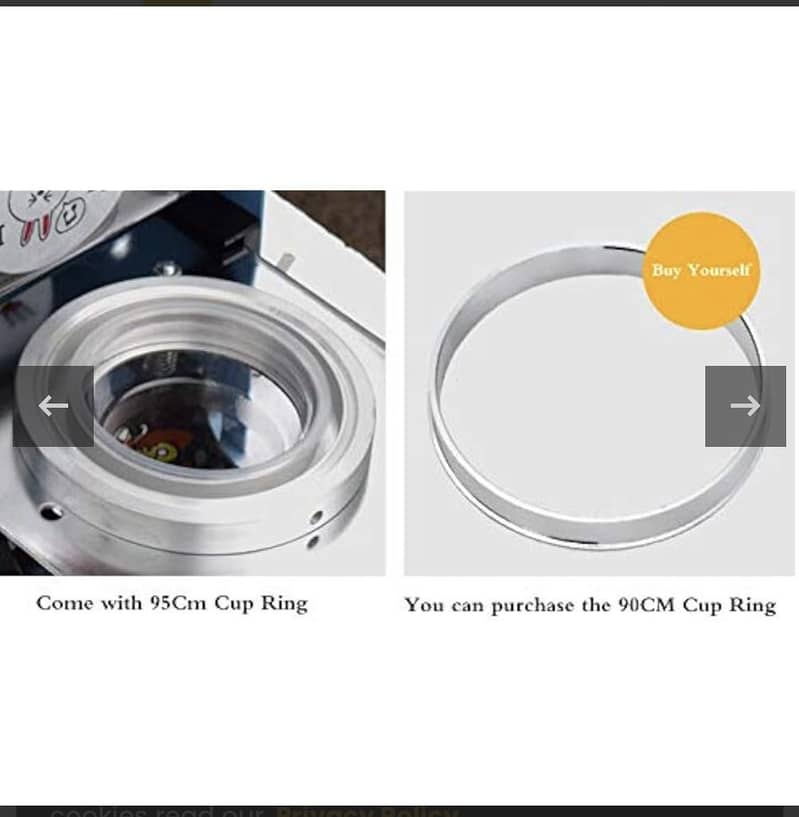 Cup parking machine 5