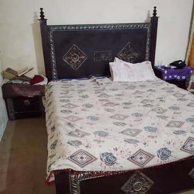 Double Bed For Sale 27,500 03121966273