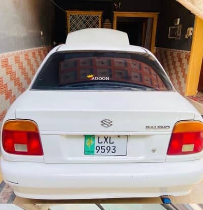 Suzuki baleno 1999 model for sale in excellent condition