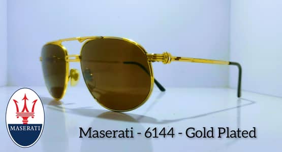 Original persol Wayfarer Ray Ban USA Rayban B&L Maserati Gold Plated
