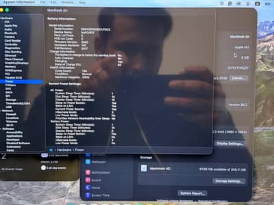 Macbook Air M3 15 inches 8gb/256gb