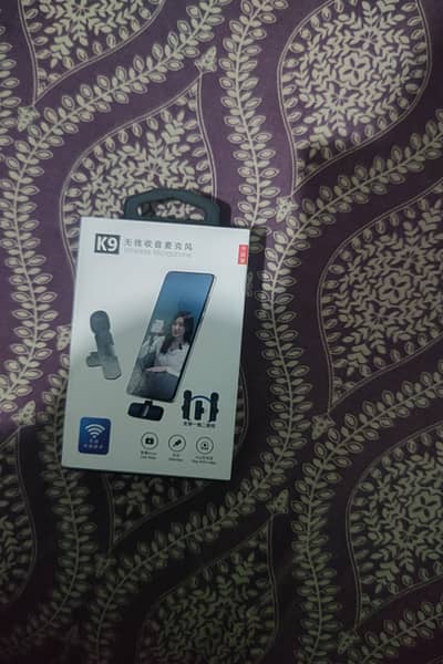 K9 wireless mic for sale with type c receiver