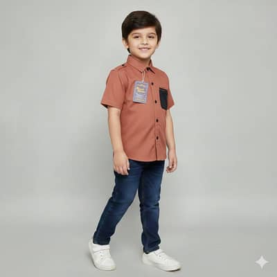 kids causal shirt