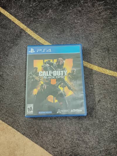 call of duty black ops 4 ps4 cd