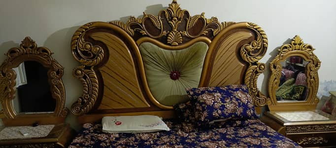 Royal Luxury King Size Bedroom Set - Excellent Condition