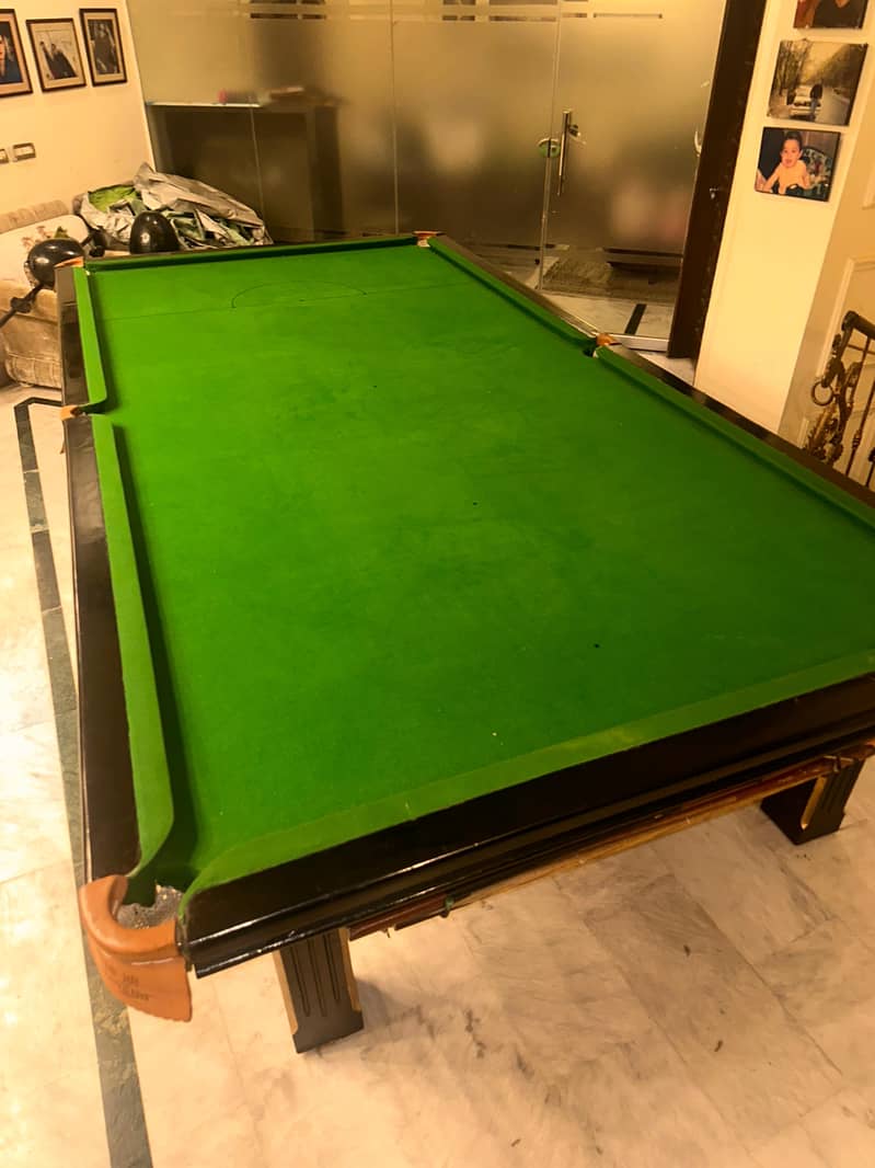 Snooker table 2