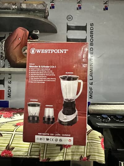 WestPoint Blender Brand New with 1.5 year warranty
