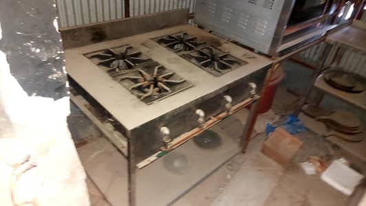 4 channel stove