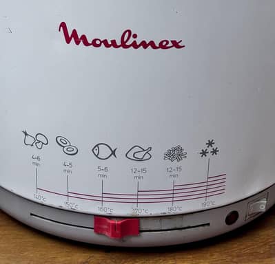 Original Moulinex Uno Deep Fryer – Fully Working (Lid Filter Removed]
