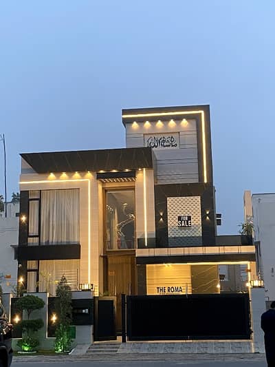 Ultra-Modern, Fully Furnished 10 Marla House | Main Boulevard, Quaid Block, Sector E | 5 Bed Luxury
