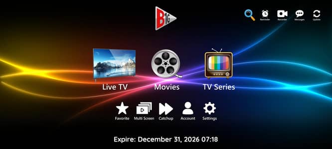 b1g  iptv 10 months package only 999