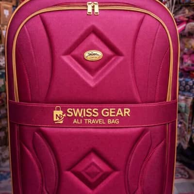 Travel in style with this premium Swiss Gear travel bag