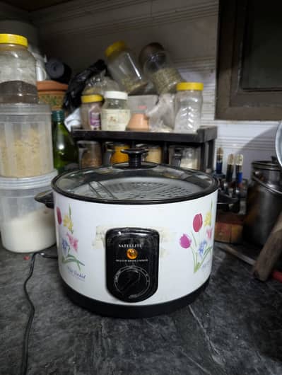 4 in 1 multi purpose cooker and deep fryer.