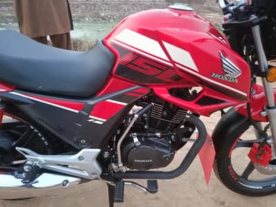 CB 150F 2023 special edition Punjab number