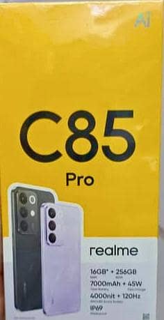 realme c85pro. 16+256