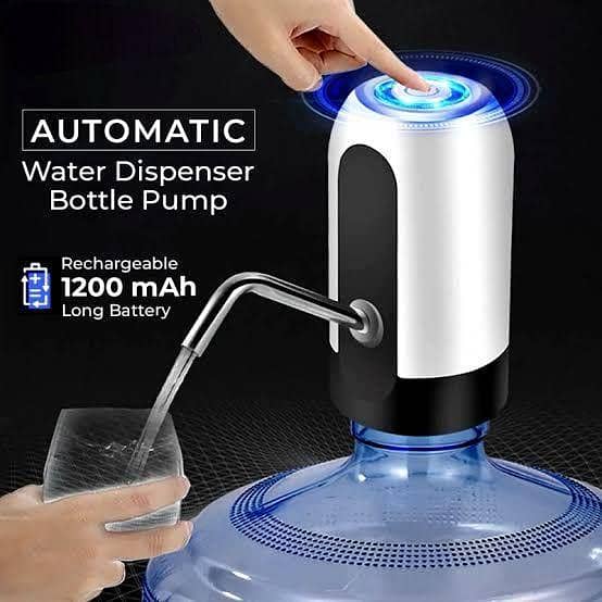 Rechargeable Automatic Water dispenser Pump for 19 L Bottles