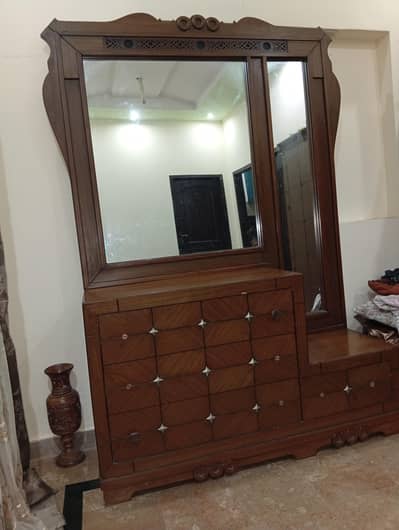 wooden dressing table