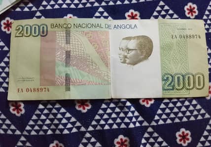 Angola 2000 Note