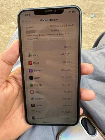 iPhone Xs Max  64gb Esim pta approved