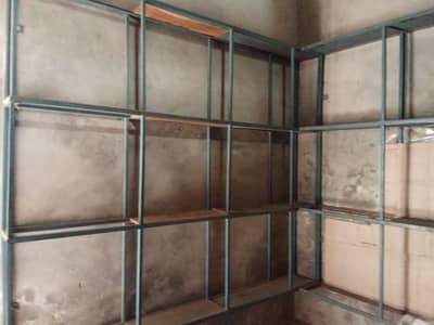 Rage or Almari for the shop keeper or kiryana store etc