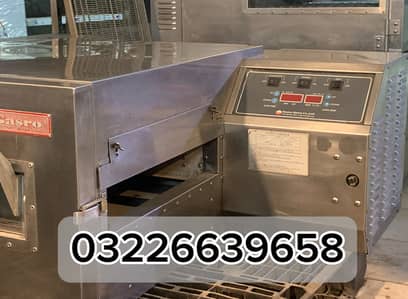 18” Gasro pizza conveyor oven/All resturant machinery available.