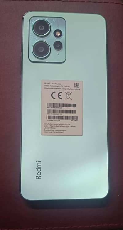 Redmi Note 12 in 10/10 condition for Sale