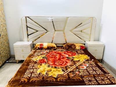 King large bed / wooden bed / bed urgent sale / Home furniture