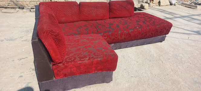5 seater sofa set  ( L shape )