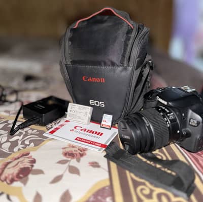 CANON 650D kit with 18-55 lens in excellent condition