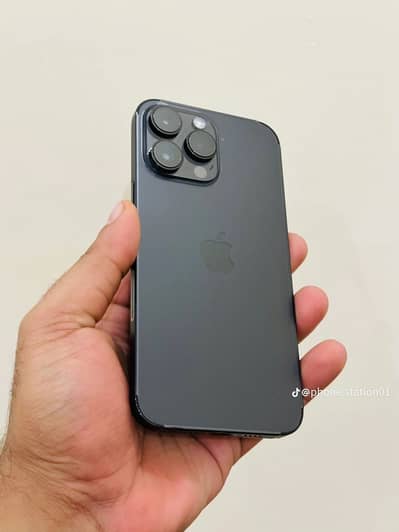 I Phone 14 Max Metal Black