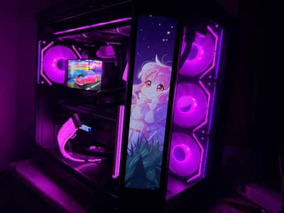 Crystal X CoreView LED Display Case with 4 Infinity Fans New Box Pack