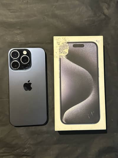 Iphone 15 Pro | Blue Titanium | 256gb | 10/10 Condition