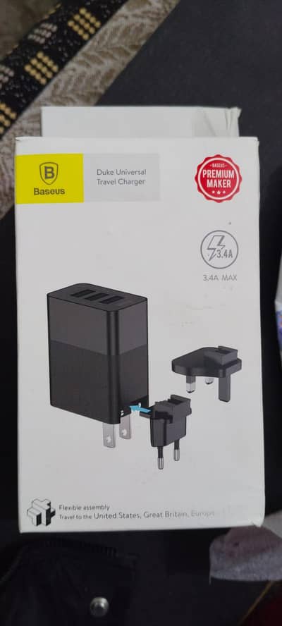 BASEOUS 3 AMPERE FAST CHARGER