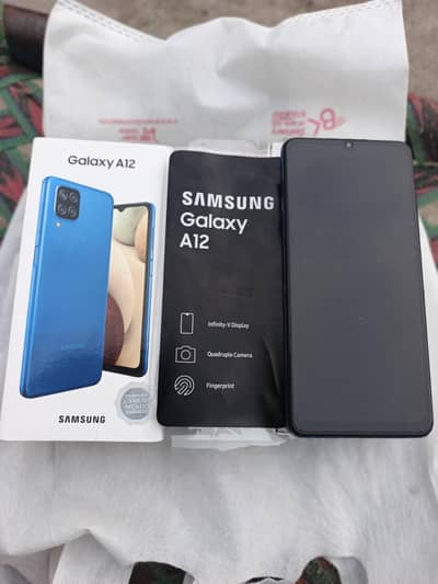 Samsung A12 Blue Colour 4/128