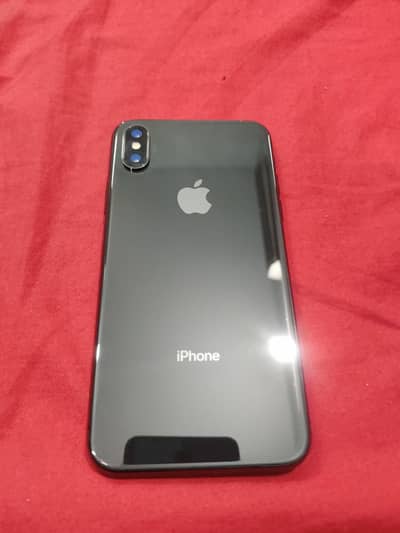 iPhone X PTA Approved 256 GB Black Color