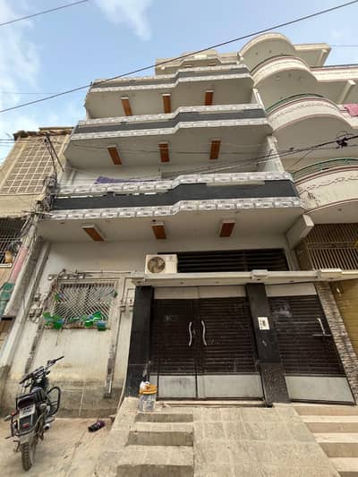 Rental Income House For Sale 133 Square Yard Ground Plus 3 Location Near Malir Halt Airport