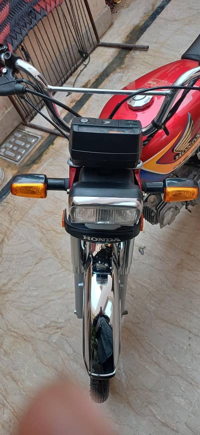 Honda CD 70 unregistered applied far