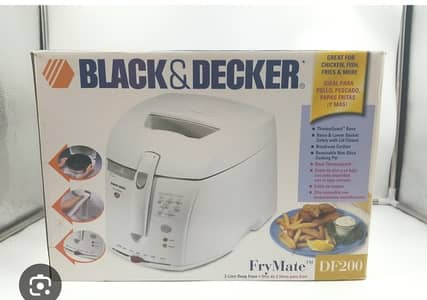 Black n Decker deep fryer